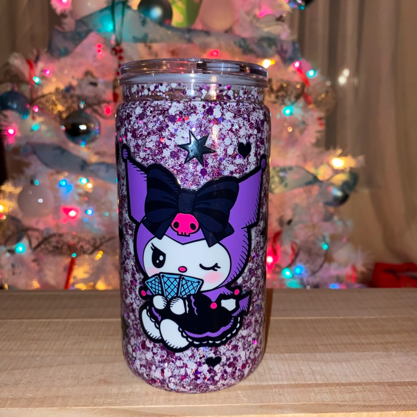 Pre-Made Glitter Snow Globes