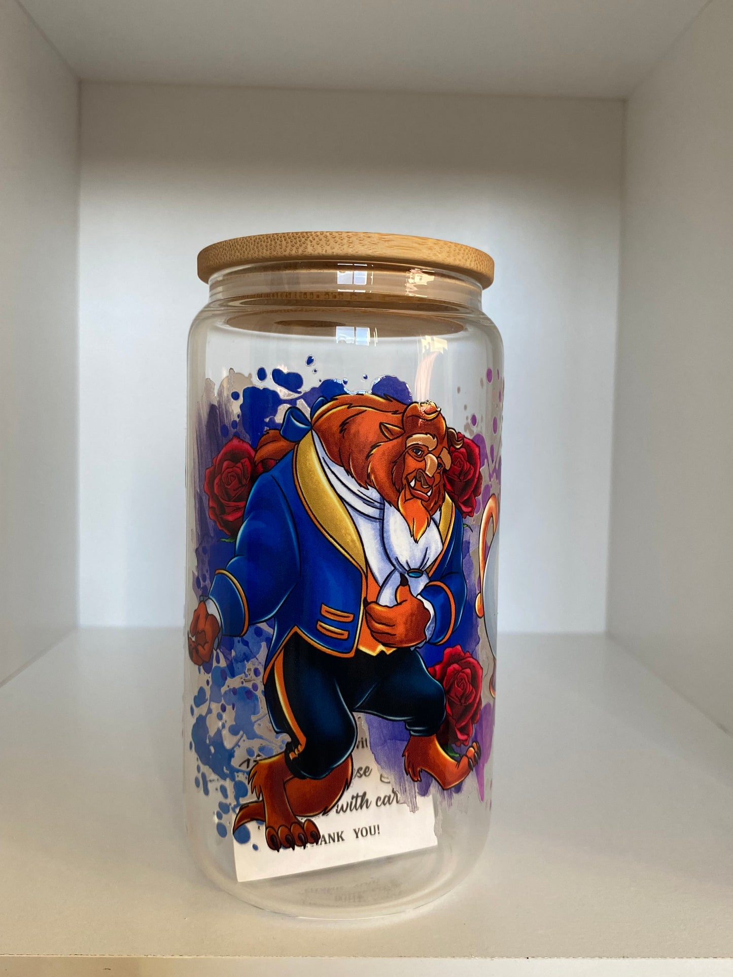 Beauty & The Beast (Glass)