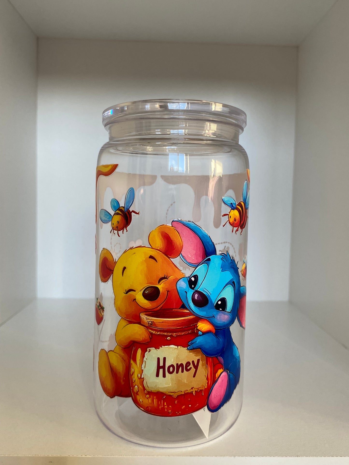 Stitch & Pooh (Plastic)