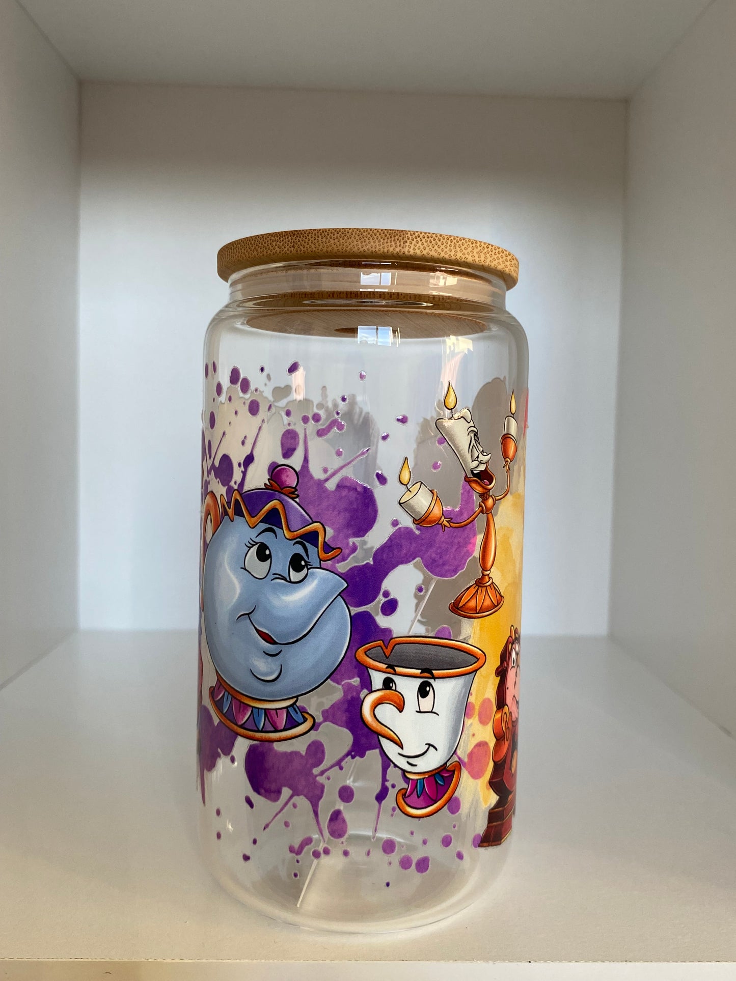 Beauty & The Beast (Glass)